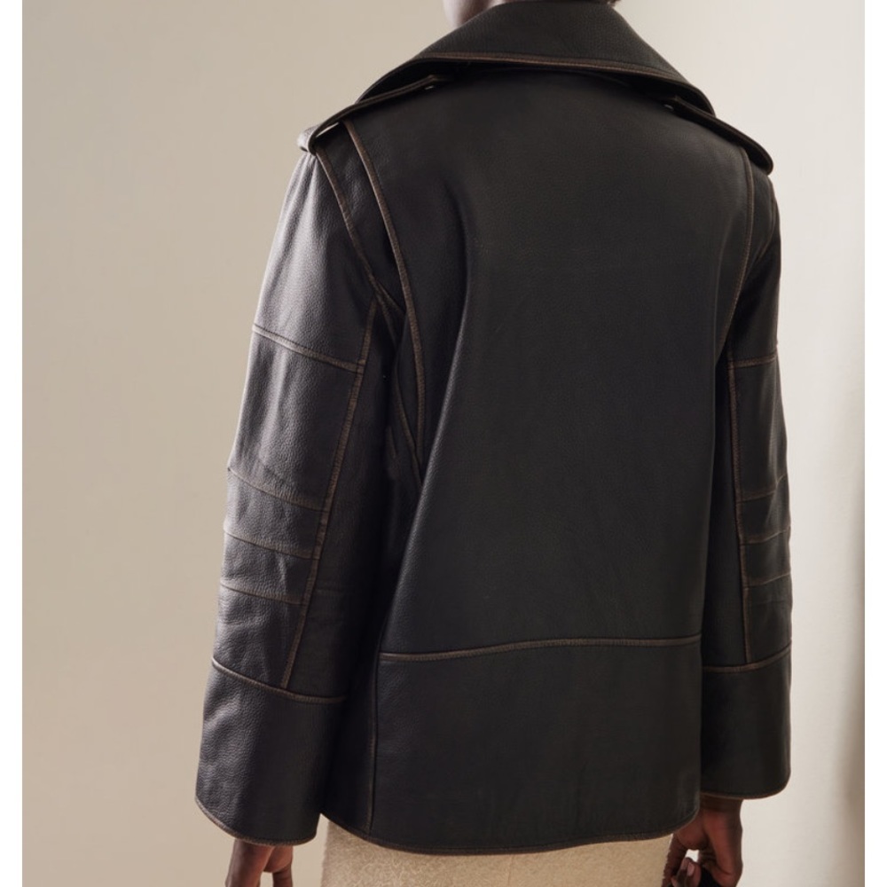 By Malene Birger
Beatrisse Leather Biker Jacket DE 38 - Picture 3 of 12